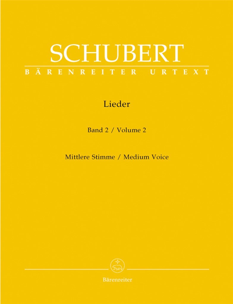 Lieder, Volume 2